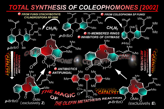 coleophomones B and C